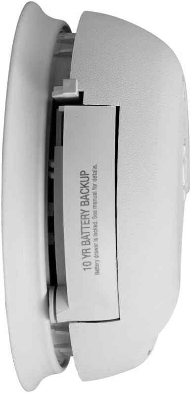 First Alert Hardwired Smoke & CO Detector with 10-Year Battery Backup - Ionization Safety