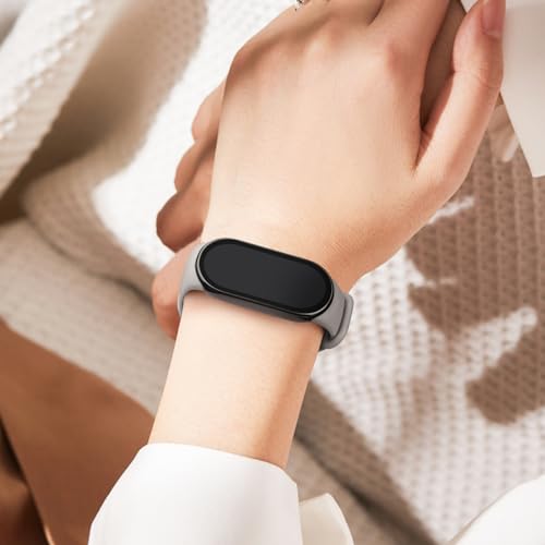 Replacement Bands for Xiaomi Smart Band 8/9/10 - 3 Pack Black/Navy Blue/Grey