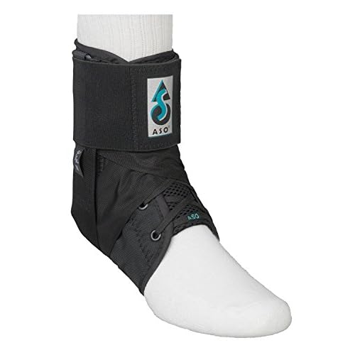 ASO Ankle Stabilizing Orthosis W/inserts (Black, Medium)
