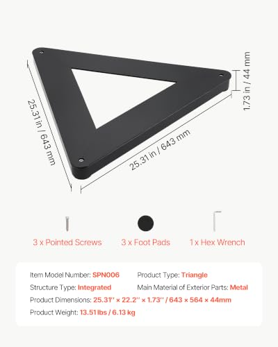 Triangle Hockey Passer - Heavy-Duty Multi-Angle Rebounder for Training
