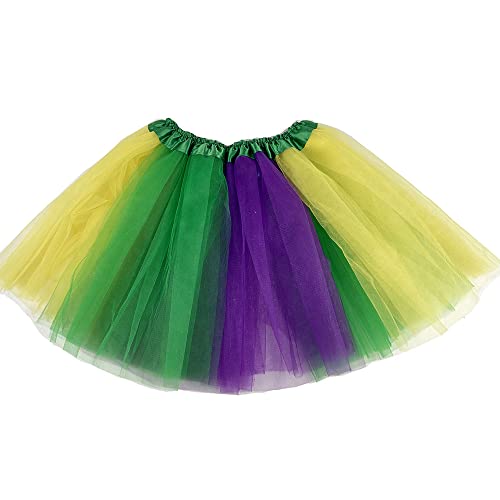 Women's Tulle Tutu Skirt with Lining - Adult Short Dance & Costume - M-L
