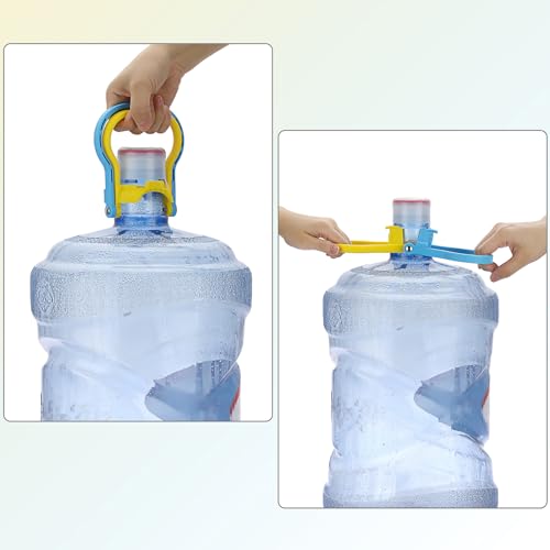 5 Gallon Water Bottle Handle - Ergonomic Plastic Jug Lifter, 2 Pack