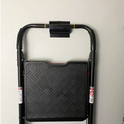 Ladder Hangers for Garage Wall,Garage Storage Hooks- Wall Mount Wheelbarrow Hanger, Patio Furniture, Chair & Ladder - Ladder Holder Wall Mount (4 Pack)