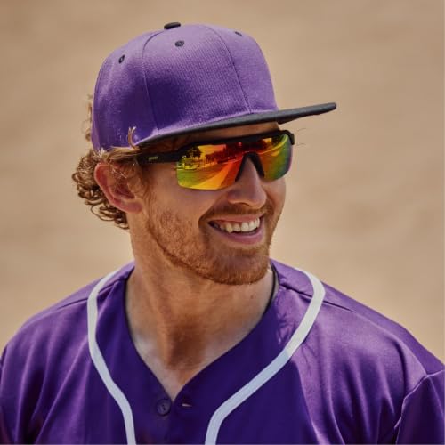 Polarized Running Sunglasses for Men & Women - UV400 Protection, No Slip, No Bounce