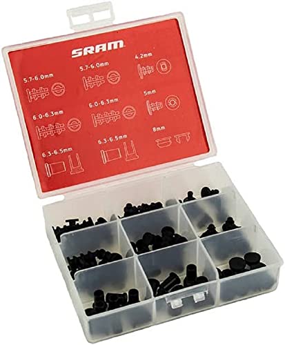 Bicycle Frame Plug Set - 4.2mm to 8mm - Corrosion Resistant