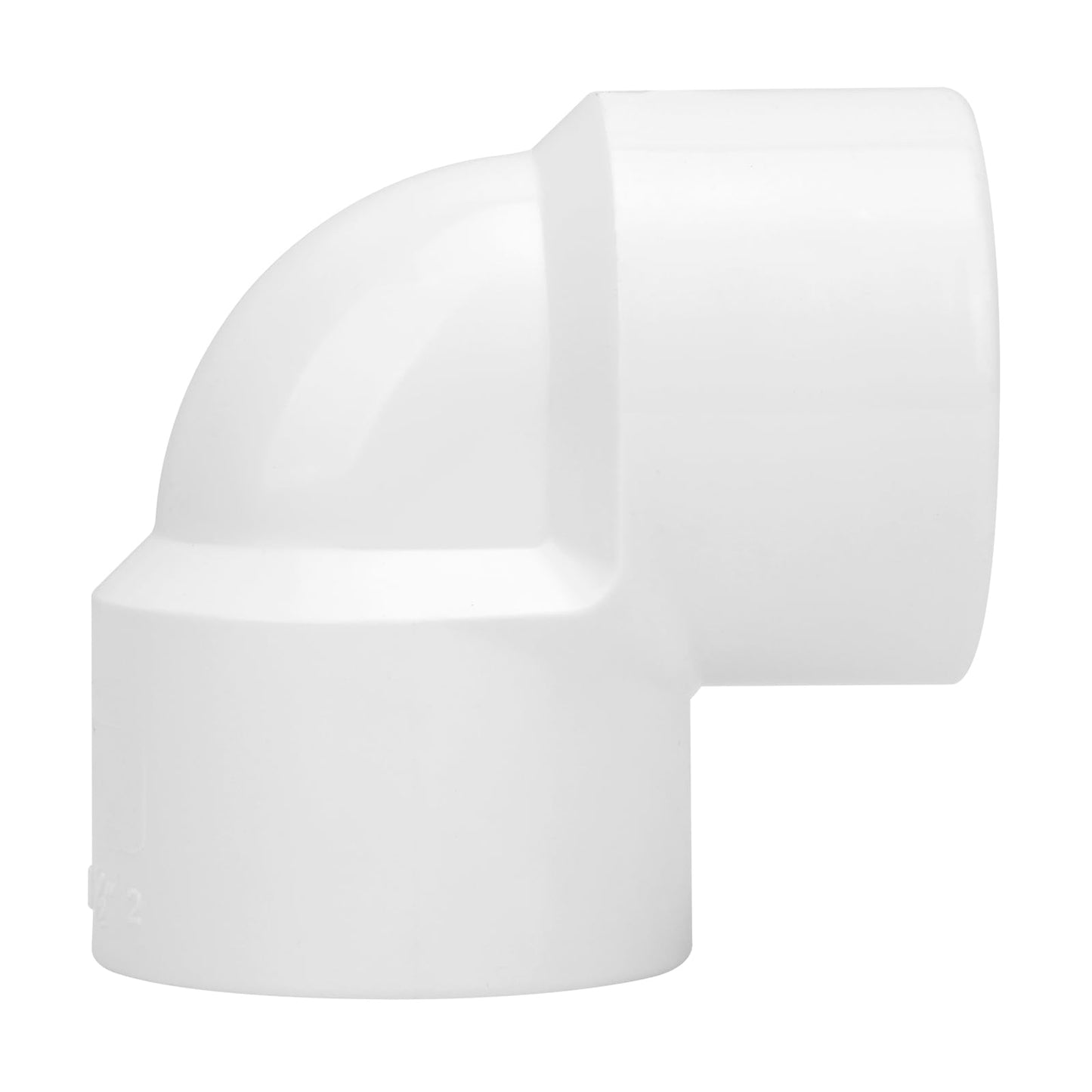 Lswteiz 10Pack 1/2" Double 90 Degree PVC Elbow Pipe Fitting Connector SCH40 1/2Inch Female to Female Threaded 90 Degree Elbow PVC Corner Adapter Pipe Fitting for Sprinkler, Irrigation