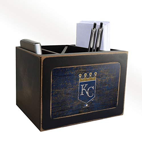 Kansas City Royals Desktop Organizer with Distressed Logo