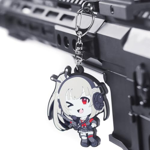 Charm Mount for Airsoft Rifle Rail - Black Aluminum Accessory