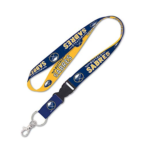 Buffalo Sabres NHL Lanyard with Detachable Buckle - 3/4"