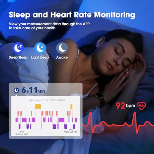 Fitness Tracker Watch with Heart Rate Monitor & Sleep Tracking