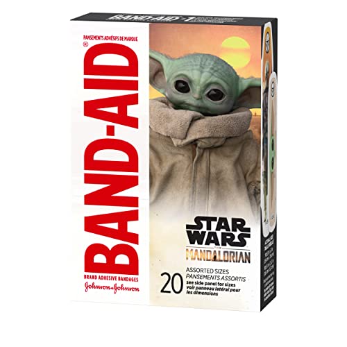 Star Wars The Mandalorian Adhesive Bandages - 20 Count Pack of 2
