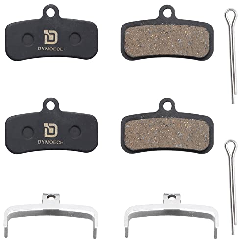 Dymoece Resin Bike Brake Pads 2 Pairs for Shimano & Tektro Mountain Bikes