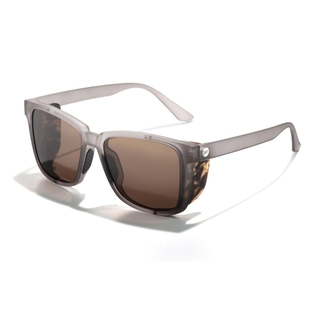 Sunski Couloir - Polarized Recycled Alpine Sunglasses (Matte Mist Amber)