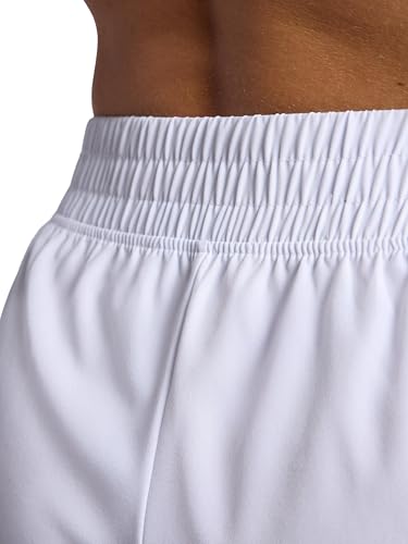 HEAD Rally Woven Short - Women’s, 4” Inseam, Mid-Rit, Small Stark White