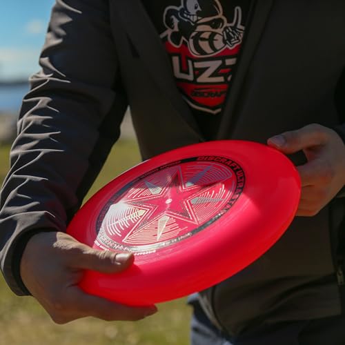 Discraft Neon Green & Pink UltraStar Ultimate Discs 2 Pack - Standard Size, for Casual & Competitive Play