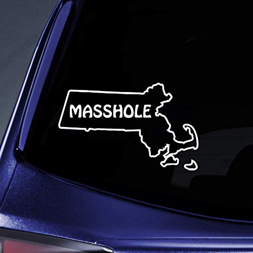 Masshole Massachusetts Sticker Decal