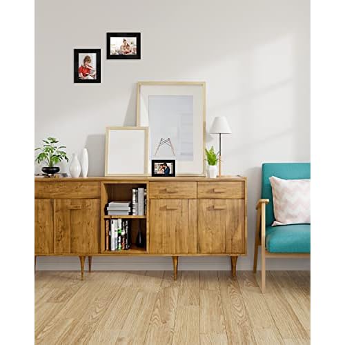 Hidden Camera Photo Frame,1080P Picture Frame Spy Camera Security Nanny Cam with Motion Detection, Indoor Security Video Spy Cam for Home Office-No WiFi Needed No Audio