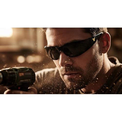 EyePro Safety Glasses, Impact-Resistant Goggles, UV Protection, Anti-Scratch, Ballistic-Resistant