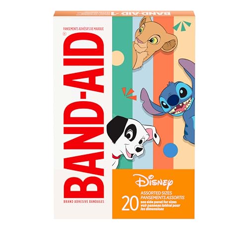 Disney Character Adhesive Bandages for Kids - Classic Disney - 20 Count