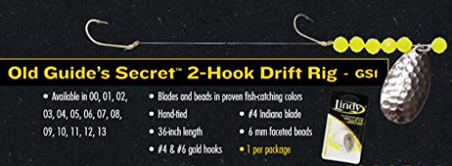 Walleye Fishing Drift Rig - 36-Inch Snell - Chartreuse/Lime