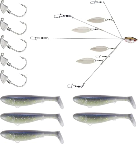 Yum Lures Scottsboro Swimbait Kit 3.5 Inch Soft Plastic Fishing Baits