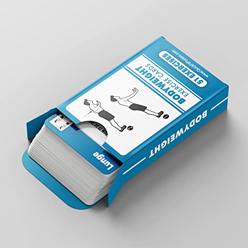2 Pack Bodyweight & Dumbbell Workout Cards – 100+ Exercises