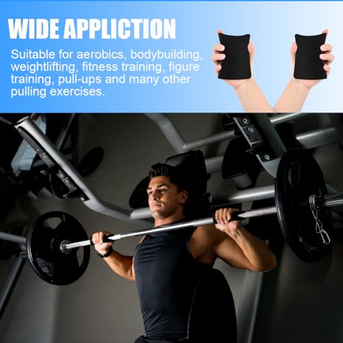 Adjustable Neoprene Grip Pads - 12 Pack for Weight Lifting