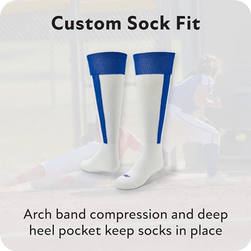 Athletic Performance Over-the-Calf Socks - Gold, X-Small-Large