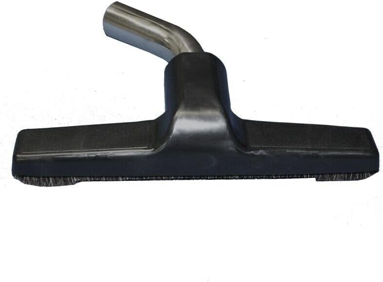 Sunny Shine Upgraded Vacuum Floor Brush for Eureka & Universal Vacuum Cleaners with 1 ¼ inch (1.25'') (32mm) Inner Diameter with Horse Hair Soft Bristles 10” Wide (Black - Metal)