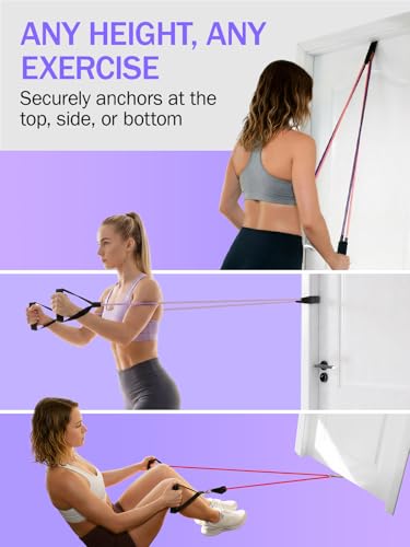 Heavy-Duty Resistance Band Door Anchor - Purple 1 Pack