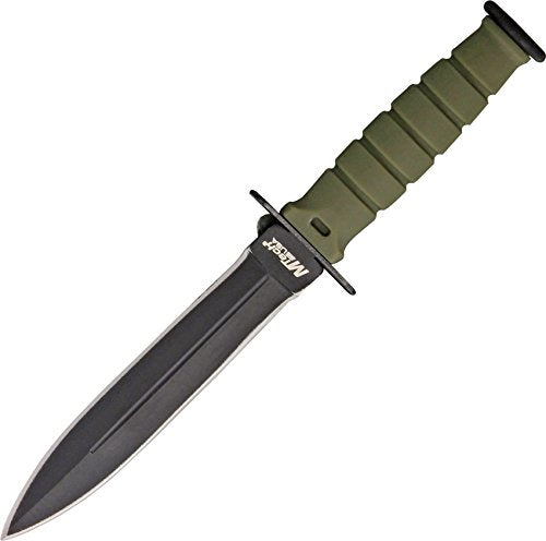 MTech USA MT-632 Series Fixed Blade Tactical Neck Knife - Green, 6 Inch Blade