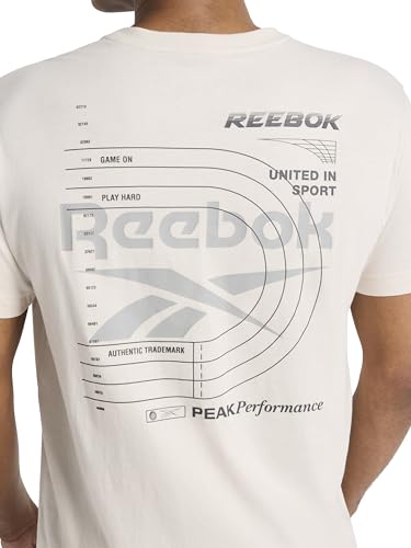 Men's Short Sleeve Crewneck T-Shirt - Lightweight Cotton-Poly Jersey - Medium / Pumice Stone