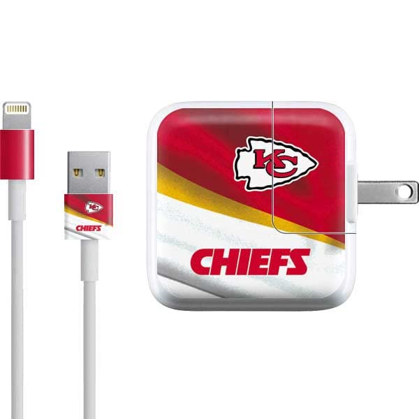 Kansas City Chiefs iPad Charger Skin - NFL Vinyl Decal Protection