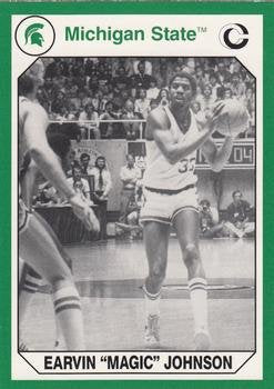 Magic Johnson Basketball Card - Michigan State 1990 Collegiate No. 189