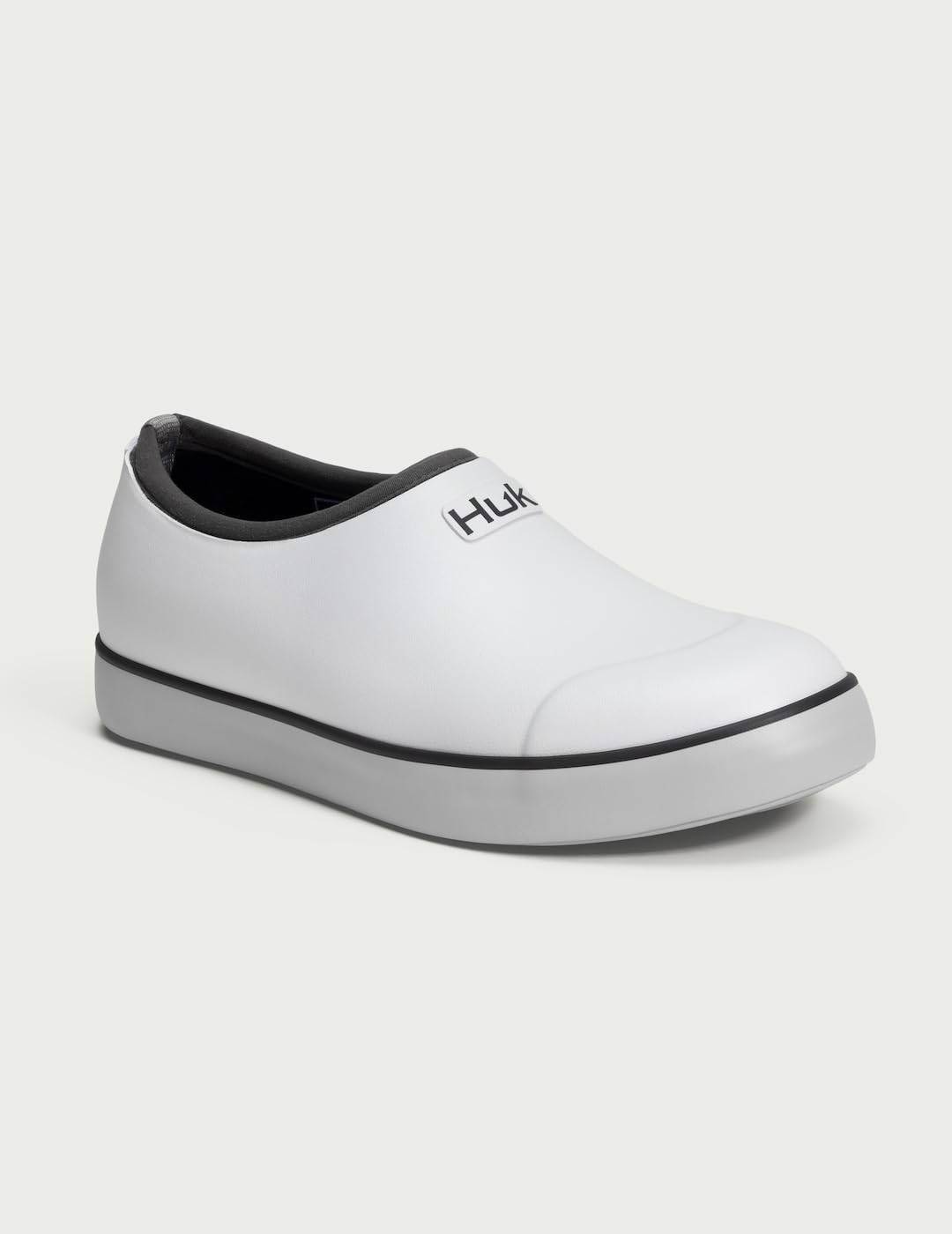 HUK Womens Rogue Wave Shoe, Fishing & Deck Boot for Women, White, 10