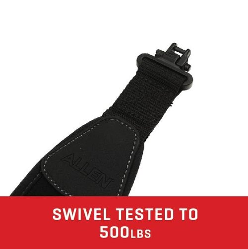 Allen Company Neoprene Rifle Sling with Swivels by Allen, Black
