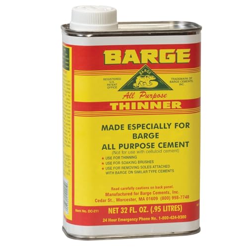 Barge All Purpose Contact Cement Glue for Leather & Shoes - Red, 32 oz Can