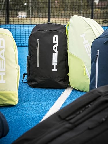 HEAD 17L Tennis Backpack with Racquet Compartment and Water Bottle Pockets