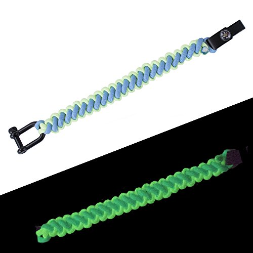 West Coast Paracord Glow in the Dark 100ft Parachute Cord - Green Goblin