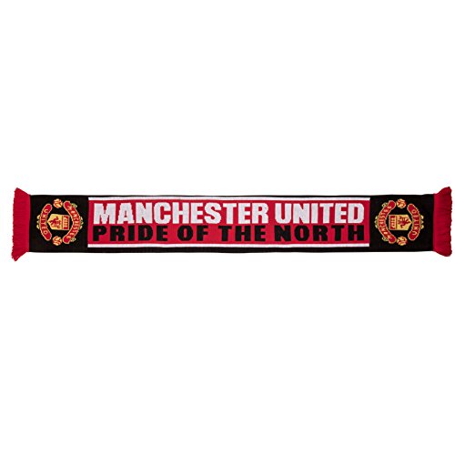 Authentic EPL Manchester United Pride Of The North Scarf - 4.5 ft