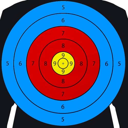 23x35 Inch Silhouette Shooting Targets - 10 Pack for Range Use