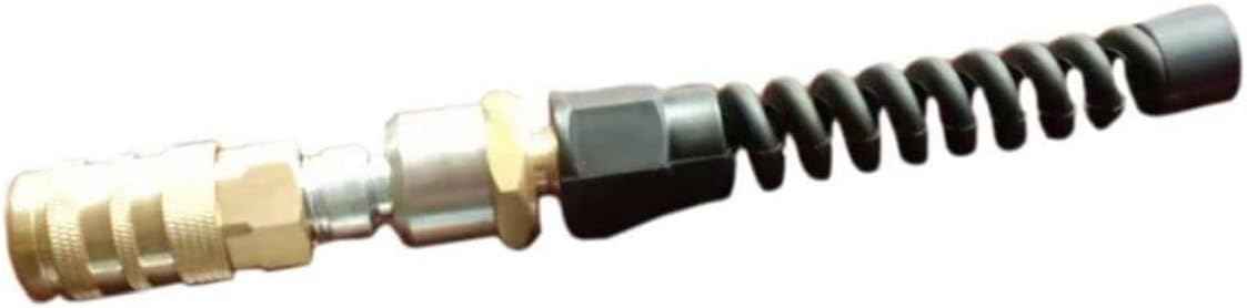 Z-Flex 1/4in. x 100ft. Reinforced Polyurethane Air Hose with Ball Coupler & Safety Plug - 300 PSI