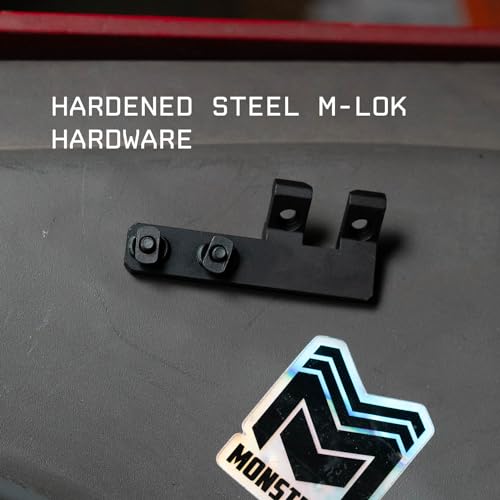 Monstrum Scout Light Mount | Compatible with Surefire M300/M600 Series/Streamlight Protac Series | Extended 45 Degree Offset Mount