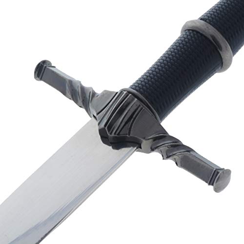Medieval Wolf Steel Sword Dagger Cosplay Collectible Gift Black-806
