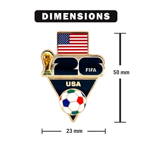 2026 FIFA World Cup Lapel Pin - Official USA Collectible Souvenir