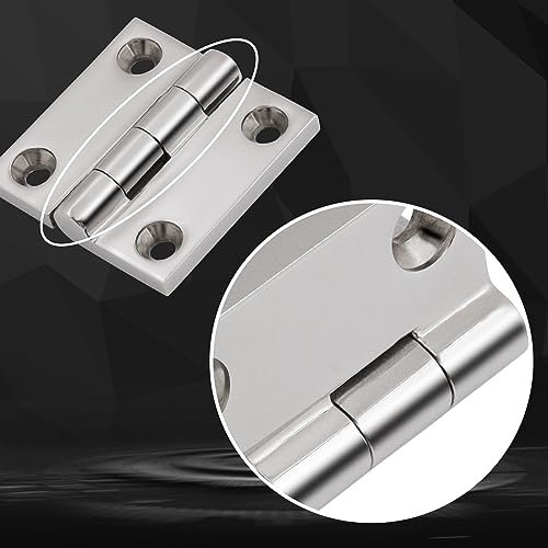 316 Stainless Steel Hinges Marine Grade 1.5" x Heavy Duty Boat Hatch