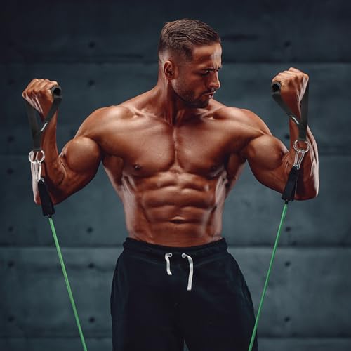 VBNING Black Ankle Straps for Cable Machines & Gym Handles Replacement Fitness Equipment