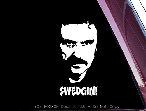 Deadwood Al Swearengen Vinyl Decal - 3.4" x 6.8" Precision Cut