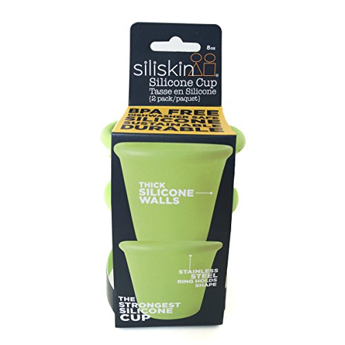 Silicone Cups - 8 oz Durable Sea Color Drinkware