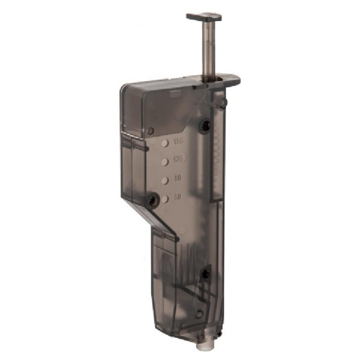 Lancer Tactical Airsoft Speed Loader 6mm BBS Pellet 150 Rounds Capacity Airsoft Magazine Quick Loader with Adapter (Black, Count 2)